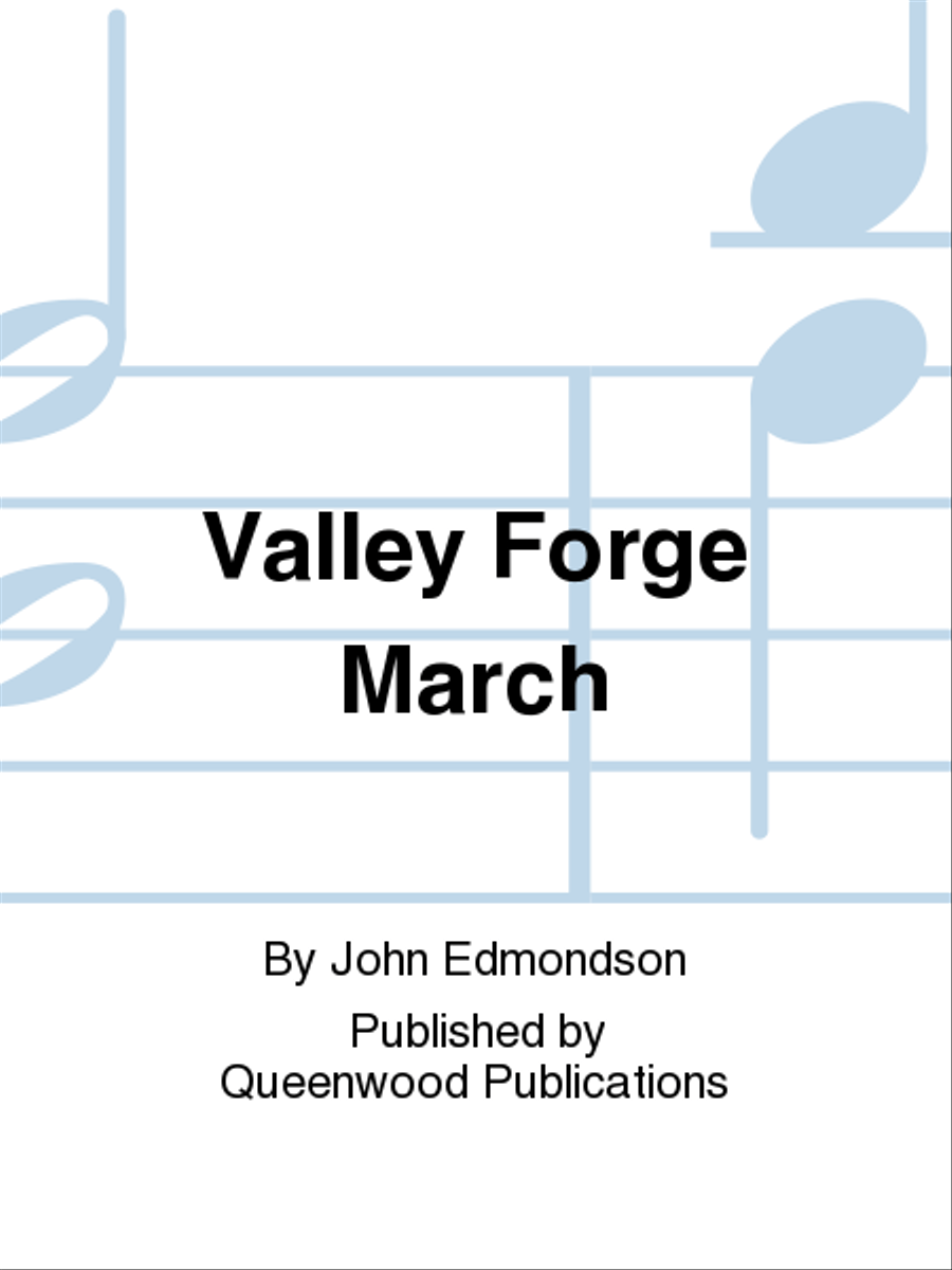 Valley Forge March Concert Band scores gallery preview page 1