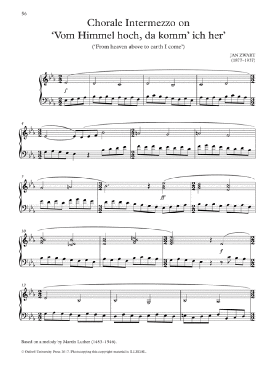 Oxford Book of Christmas Organ Music for Manuals Organ Solo scores gallery preview page 9