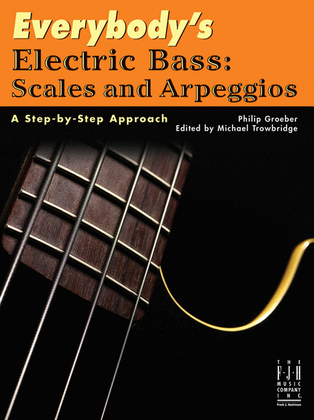 Book cover for Everybody's Electric Bass -- Scales and Arpeggios