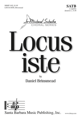Book cover for Locus iste - SATB divisi Octavo