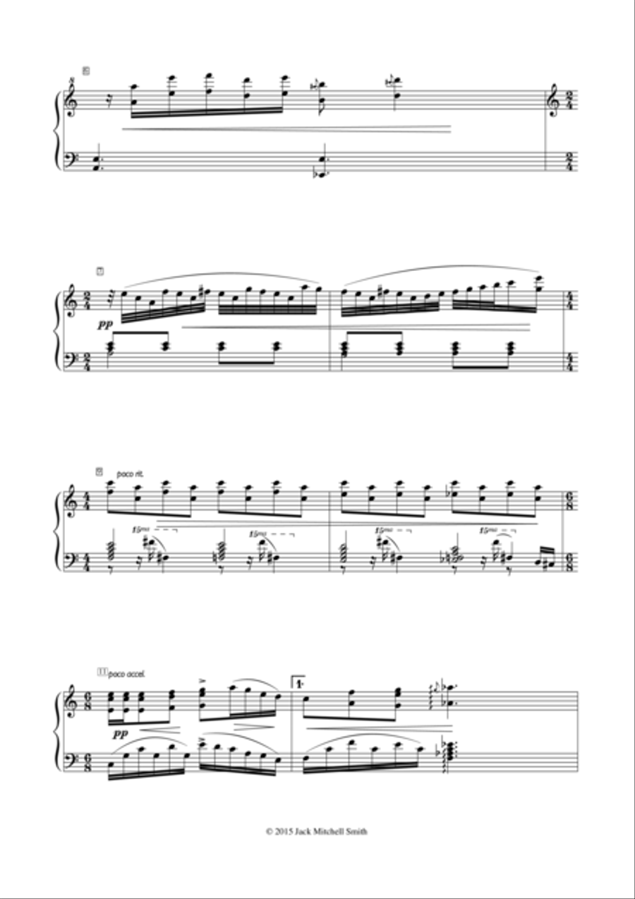 Metamorphosis Metamorphosis Piano Solo scores gallery preview page 2