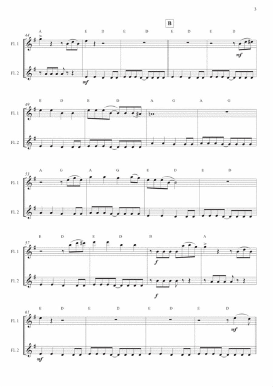 Goo Goo Muck Easy Piano scores gallery preview page 3