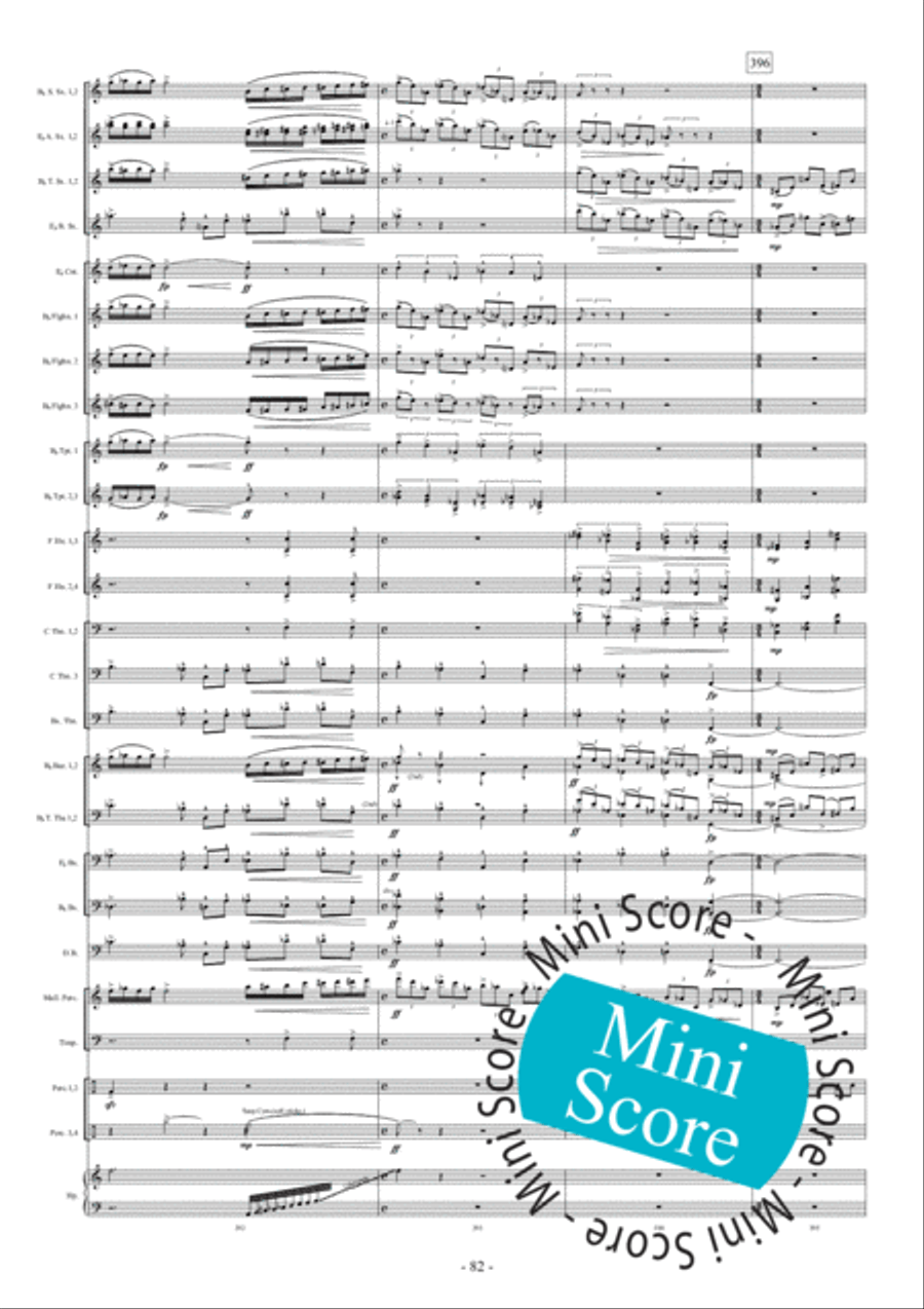 Migyur Fanfare Band scores gallery preview page 88