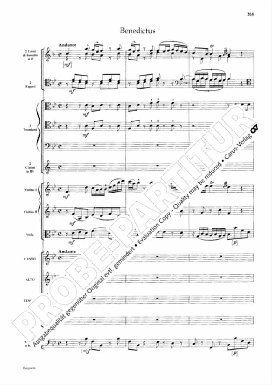 Requiem Requiem 4-Part scores gallery preview page 212