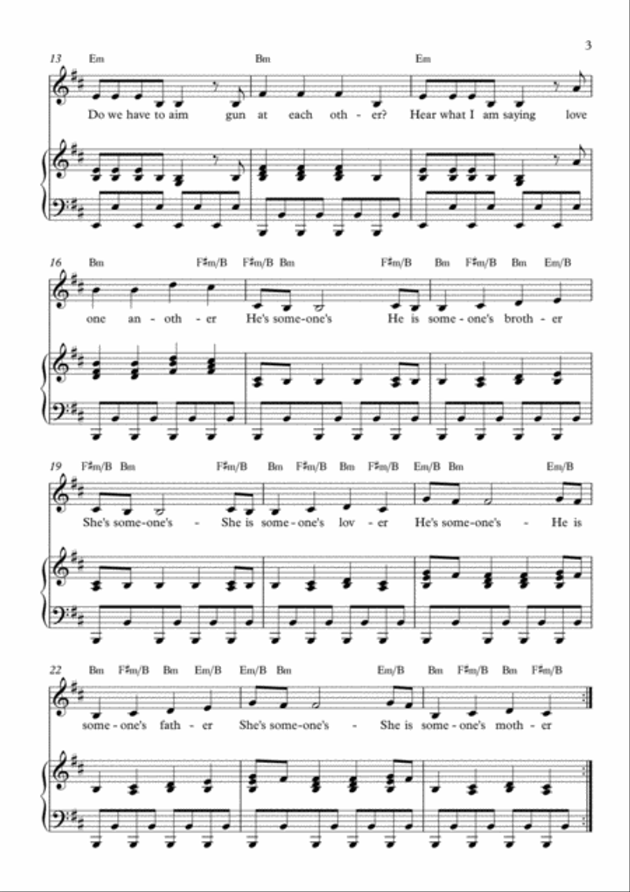 Someone's Brother Voice scores gallery preview page 3