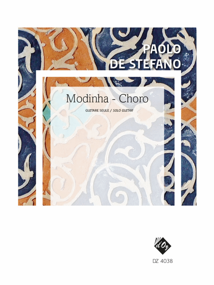 Modinha - Choro Classical Guitar scores gallery preview page 1