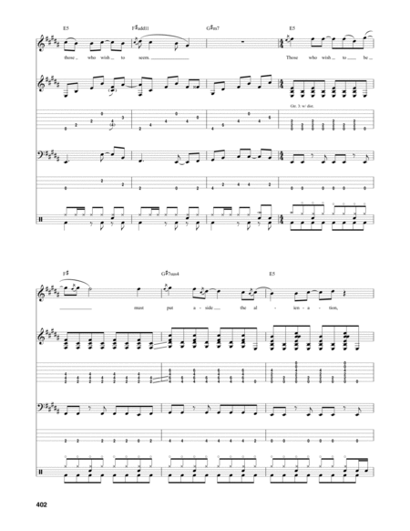 Limelight by Rush Guitar - Digital Sheet Music