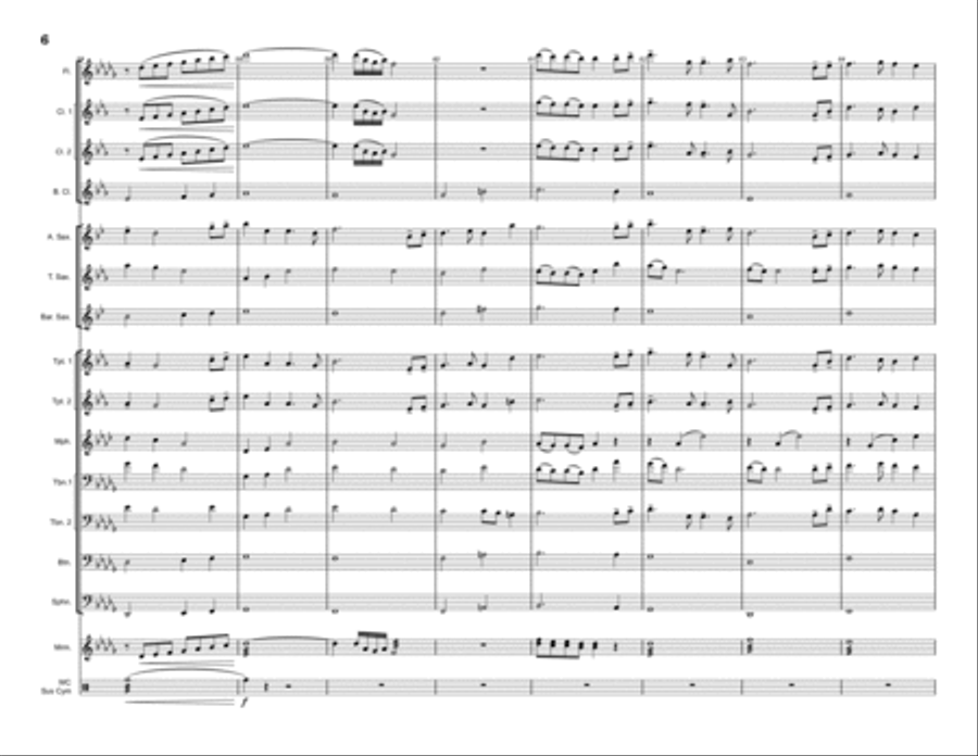 I See The Light I See The Light Marching Band scores gallery preview page 6