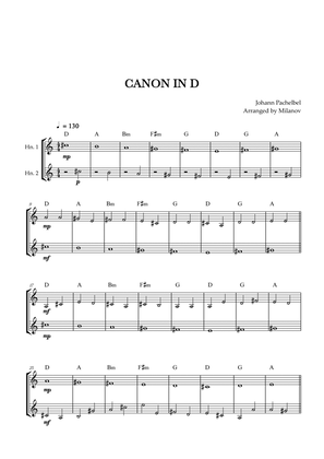 Canon in D | Pachelbel | Horn in F Duet