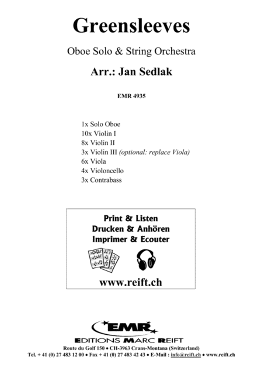 Greensleeves Greensleeves String Orchestra scores gallery preview page 2