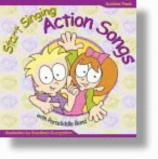 Book cover for Start Singing Action Songs Book/CDr