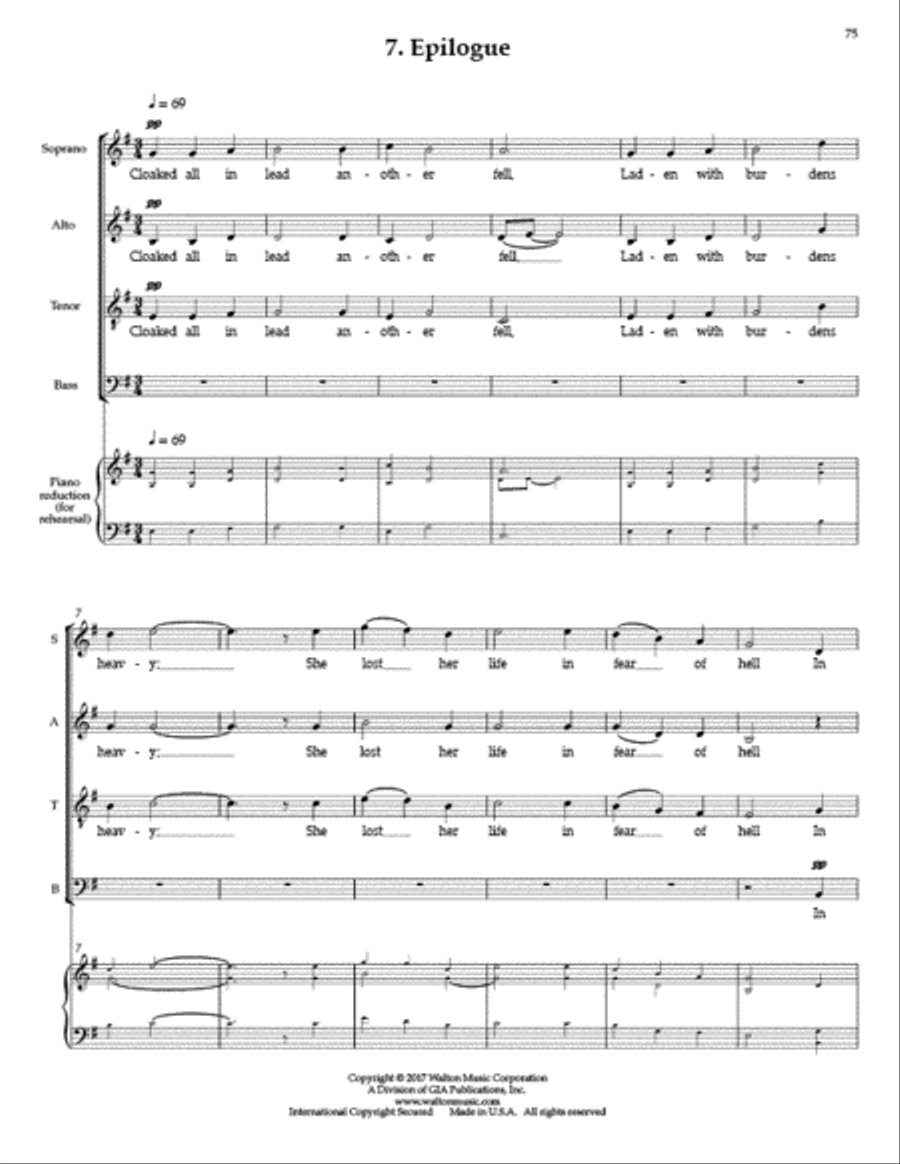 Dreamweaver - Vocal Score Divisi scores gallery preview page 9