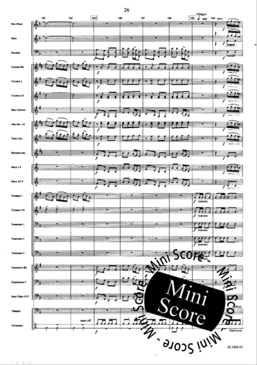 Telemark Fantasy Concert Band scores gallery preview page 32
