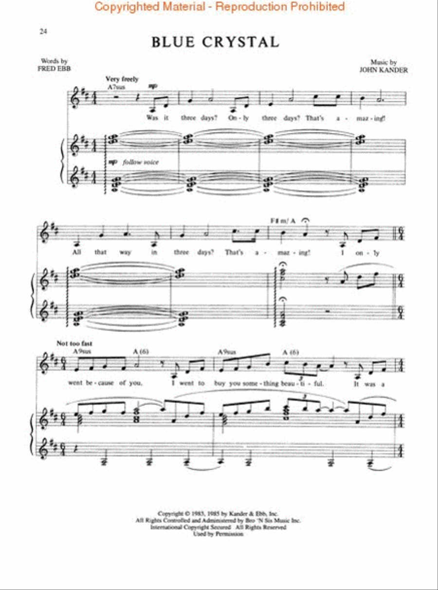 The Rink The Rink Piano, Vocal scores gallery preview page 4