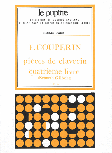 Pieces De Clavecin Vol.4 (lp24) (harpsichord Solo)
