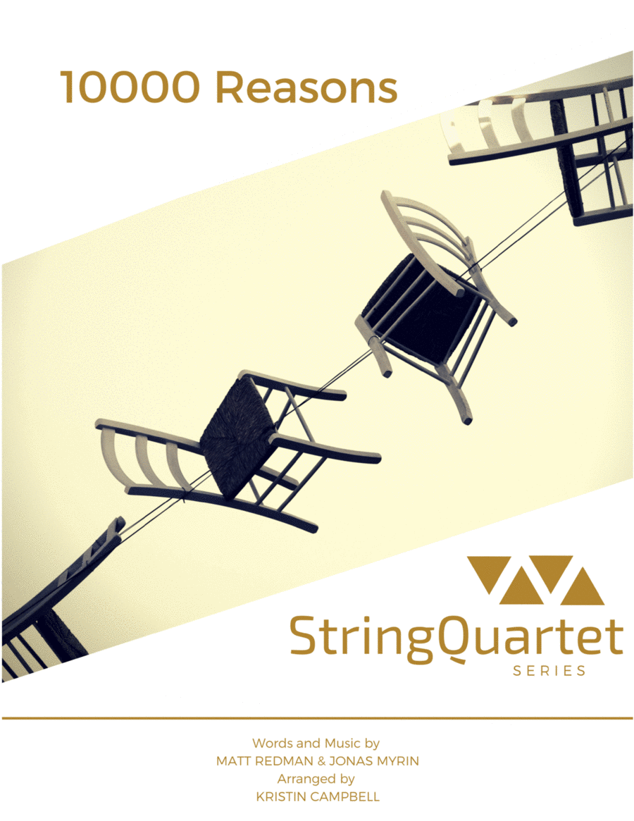 10,000 Reasons (Bless The Lord) String Quartet scores gallery preview page 1