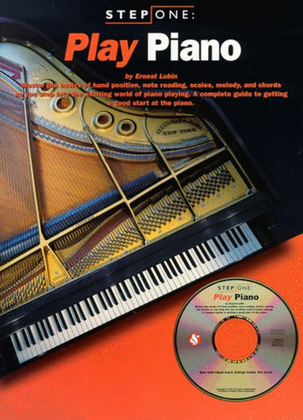 Book cover for Step One: Play Piano