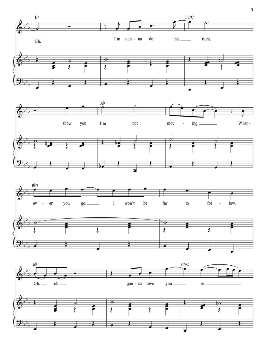 Never Ever Getting Rid Of Me (from Waitress The Musical) Voice scores gallery preview page 3