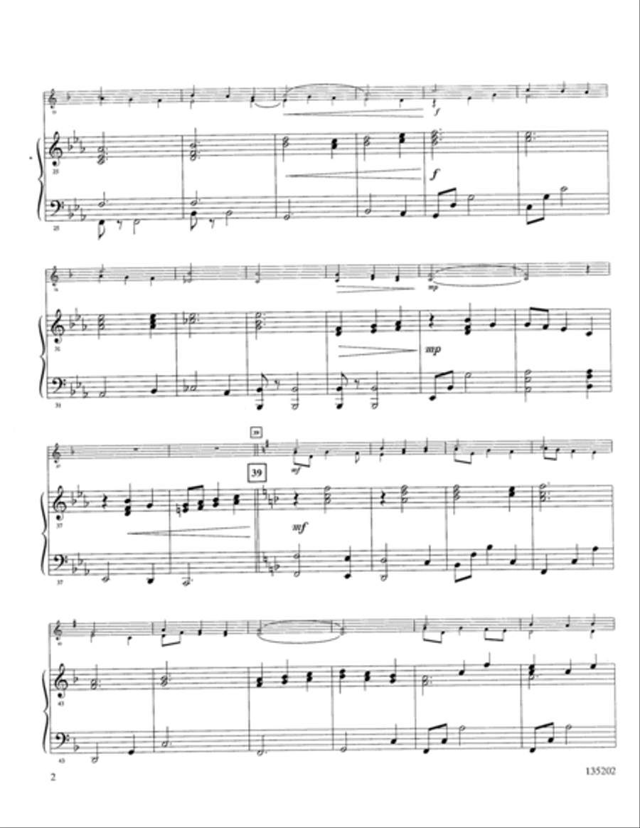 Take Time To Be Holy Brass Duet scores gallery preview page 3