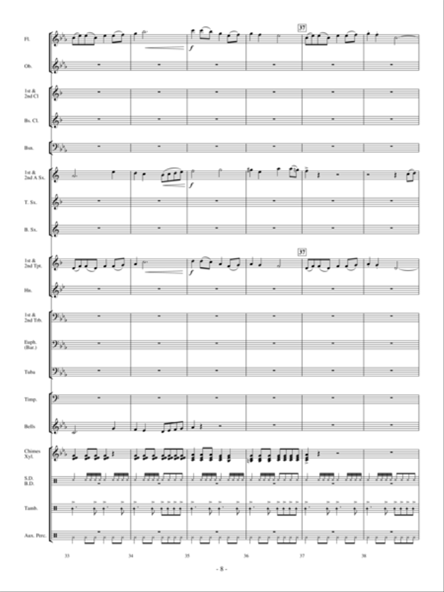 Eureka! Eureka! Concert Band scores gallery preview page 7