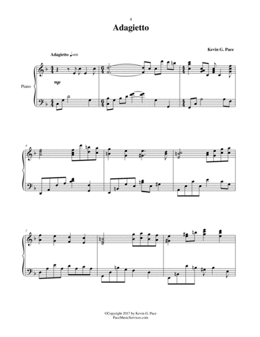 Adagietto - original piano solo image number null