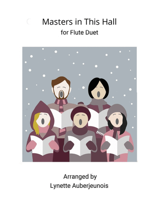 Book cover for Masters in This Hall - Flute Duet