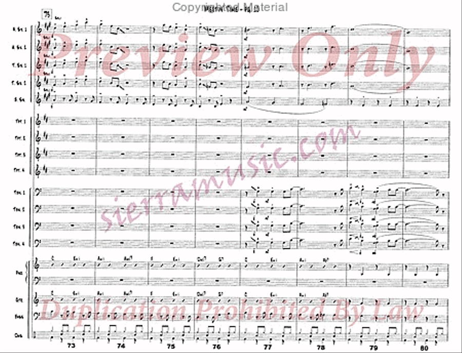 Meetin' Time Big Band scores gallery preview page 11