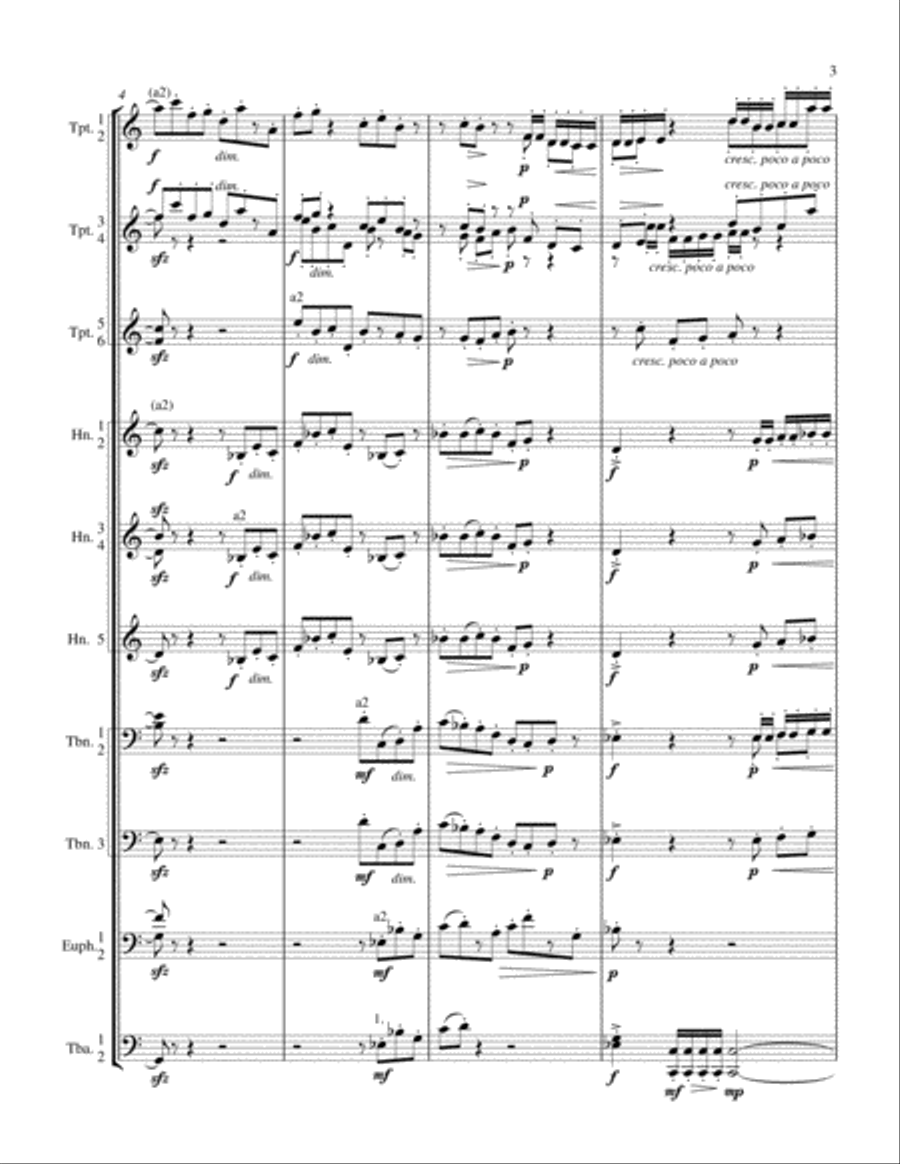 Divertimento Brass Ensemble scores gallery preview page 3