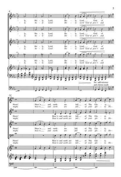 The Somerville Service (Downloadable Choral Score)