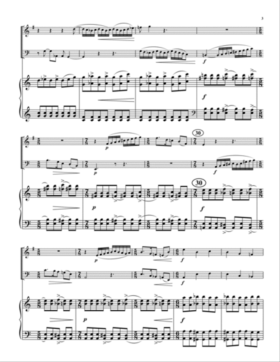 Color Code Horn scores gallery preview page 5