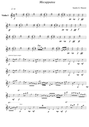 Mecuppatea (Violin I part)