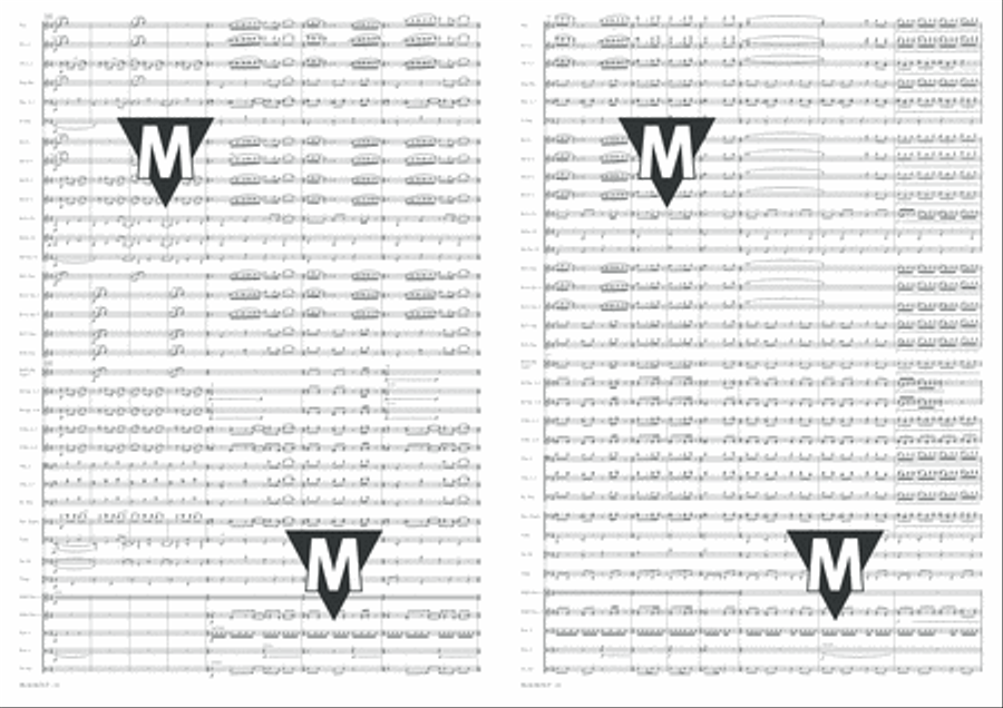 Blackout Concert Band scores gallery preview page 12