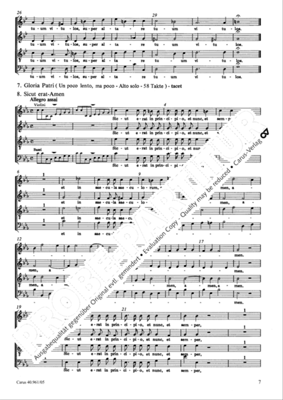 Miserere in C minor Miserere in C minor 4-Part scores gallery preview page 8