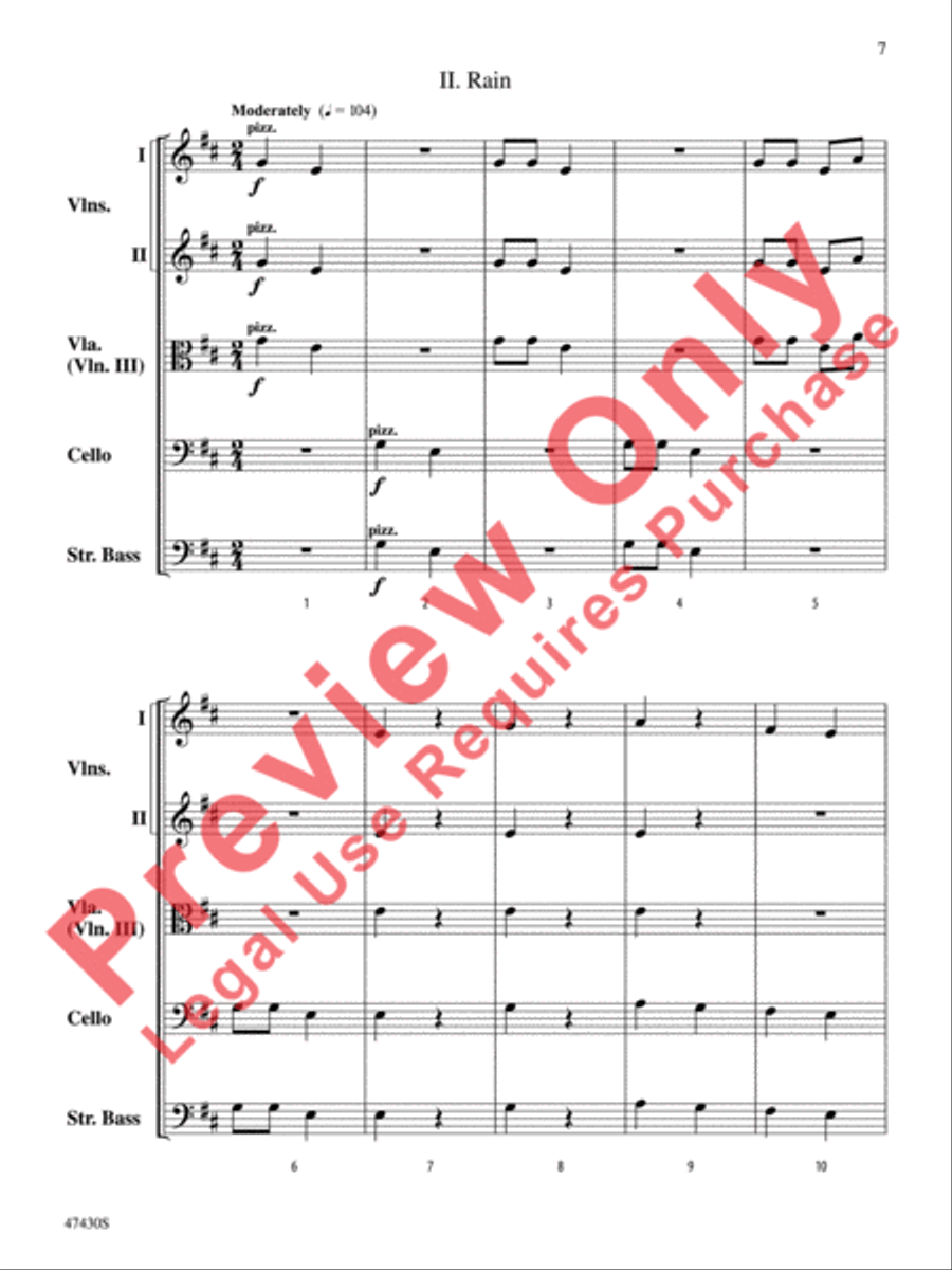 Sky Suite String Orchestra scores gallery preview page 8