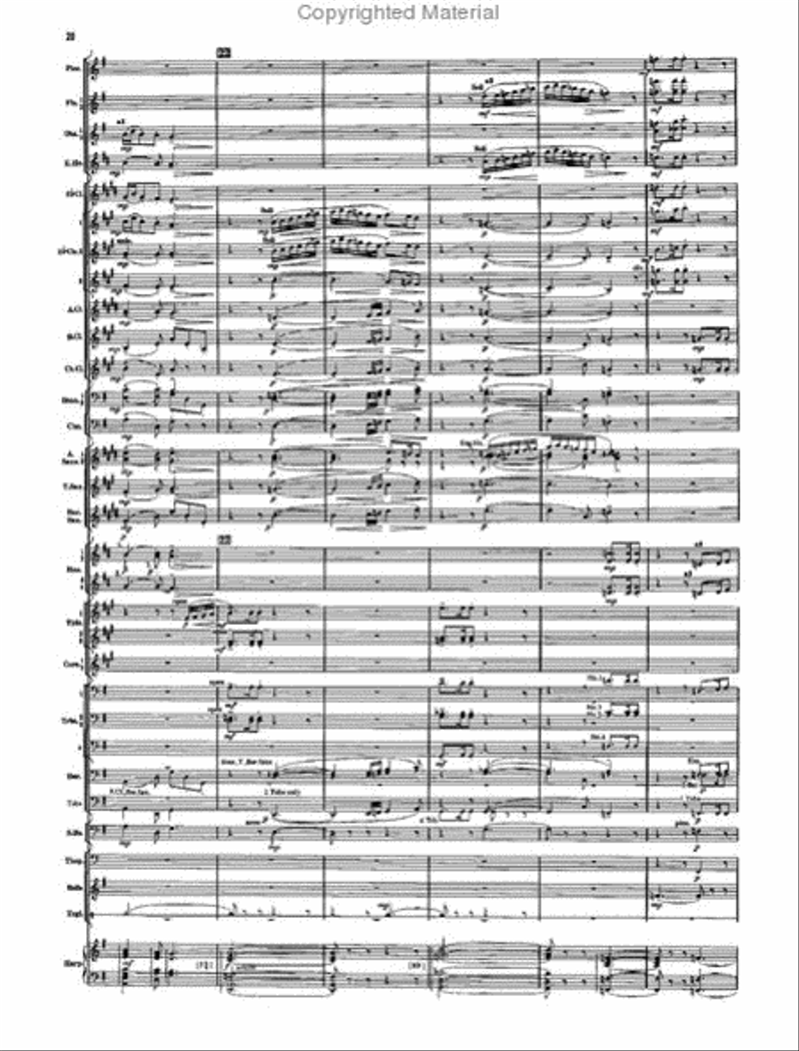 Armenian Dances, Part II Concert Band scores gallery preview page 18