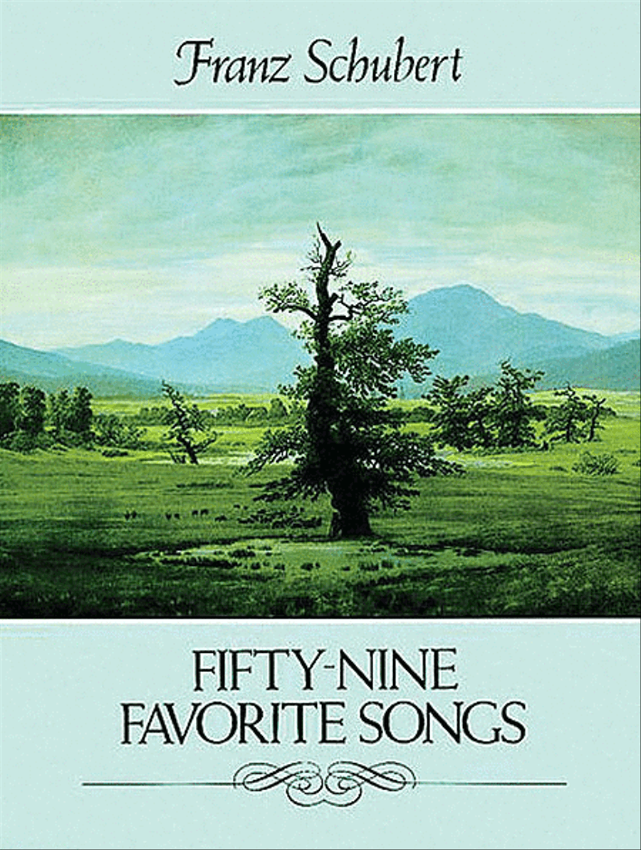 Fifty-Nine Favorite Songs Voice scores gallery preview page 1