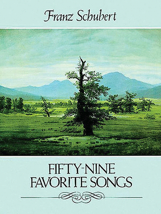 Book cover for Fifty-Nine Favorite Songs