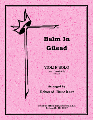 Book cover for Balm In Gilead