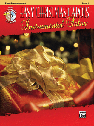 Book cover for Easy Christmas Carols Instrumental Solos