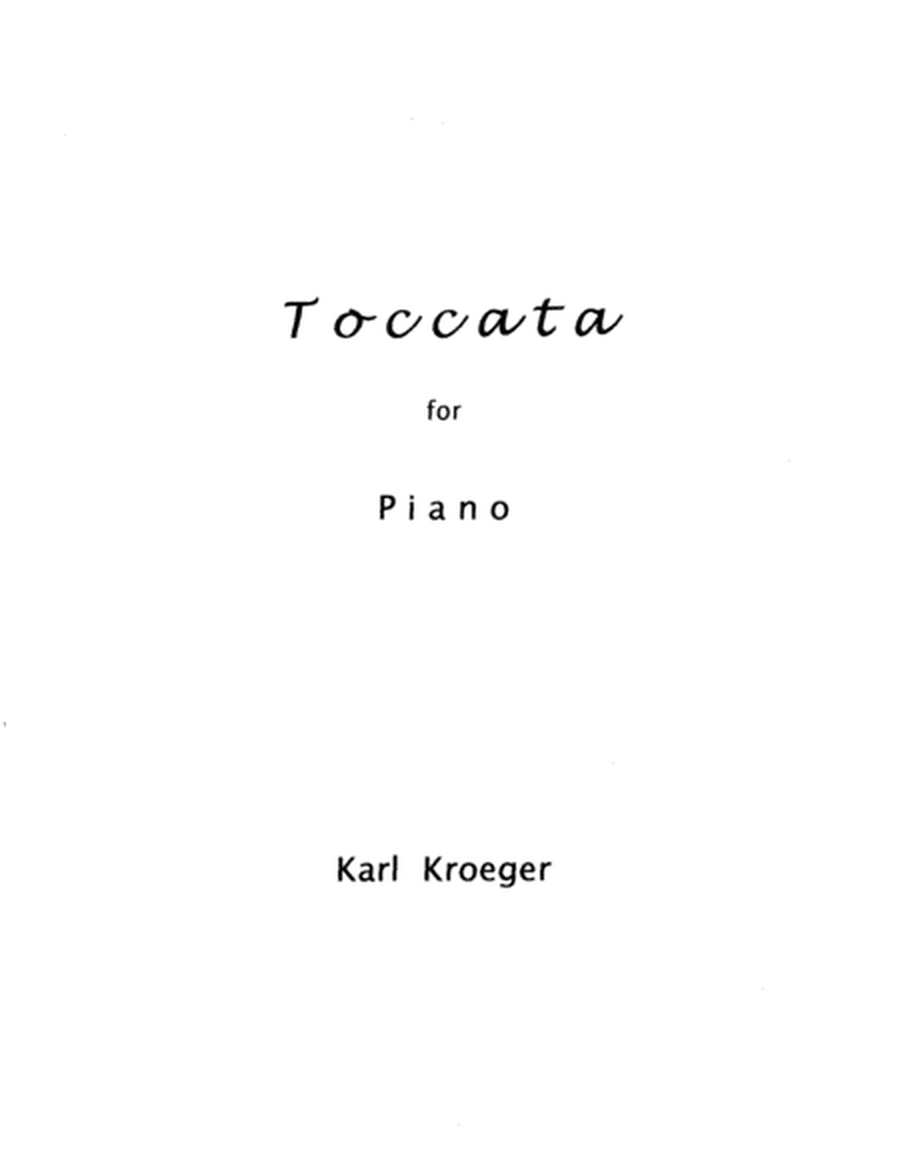 [Kroeger] Toccata for Piano