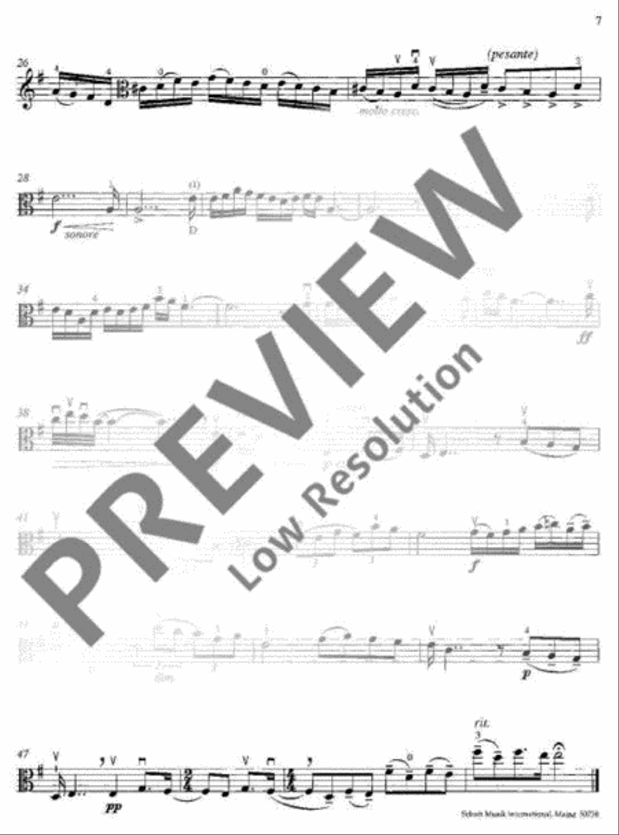 Aria Aria Clarinet scores gallery preview page 10