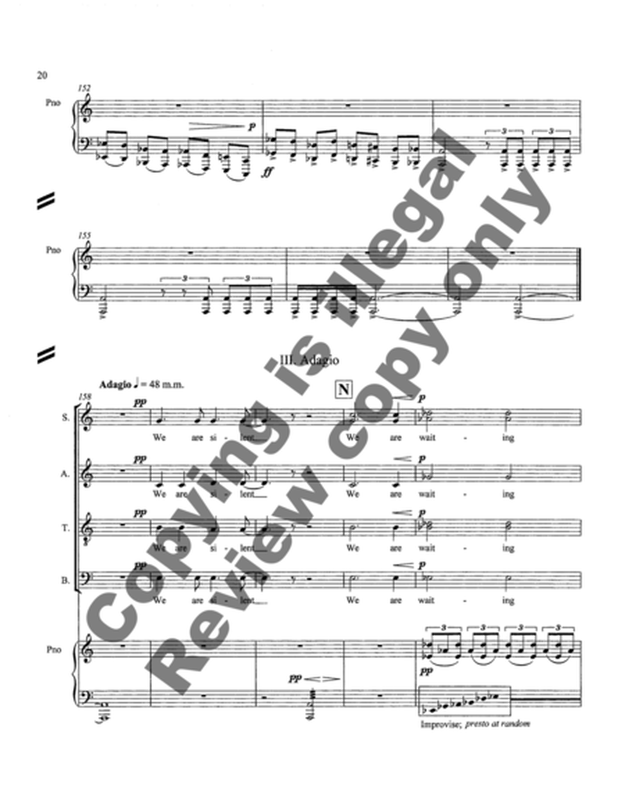 Canticles (Choral Score)