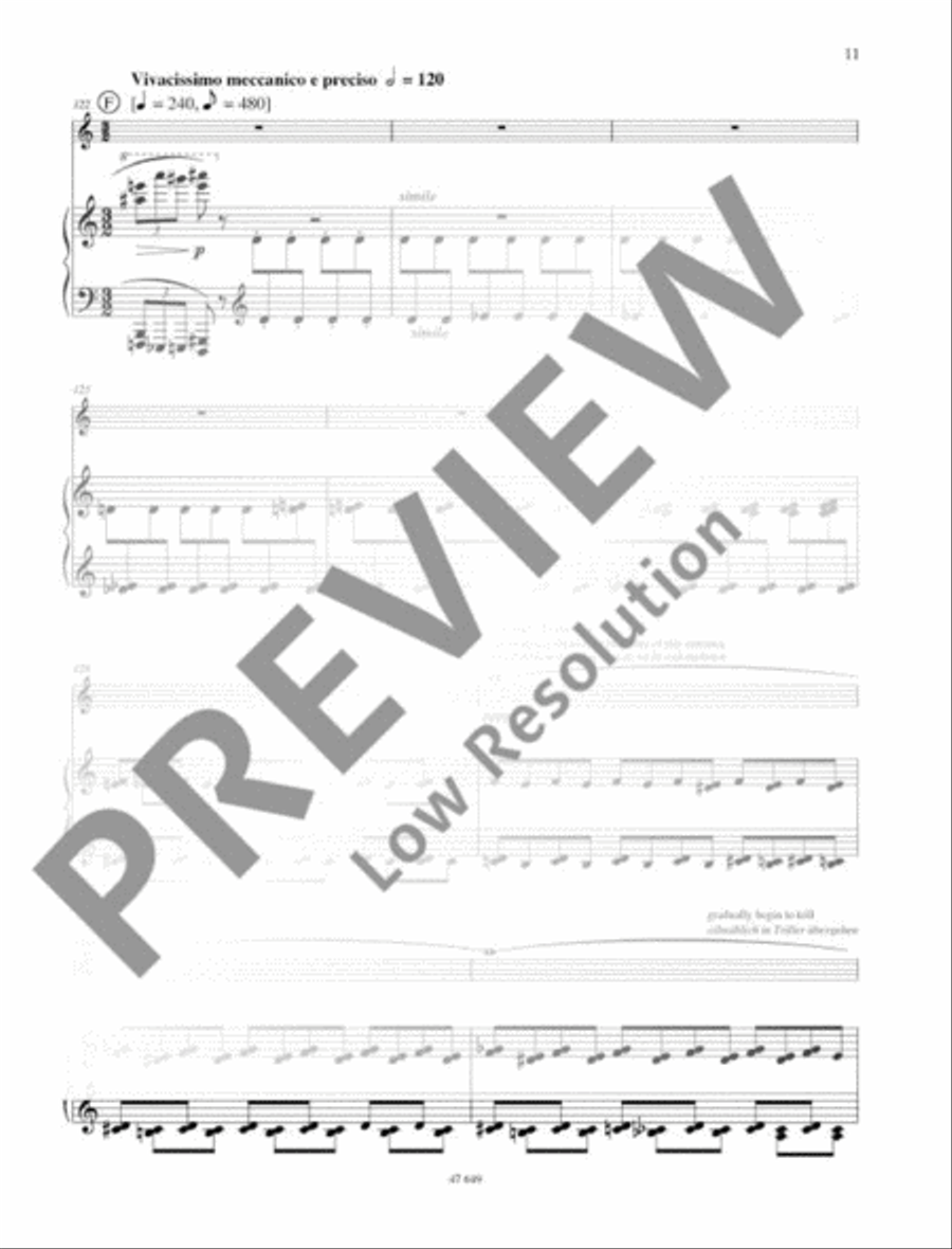 Mysteries of the Macabre C Trumpet scores gallery preview page 12