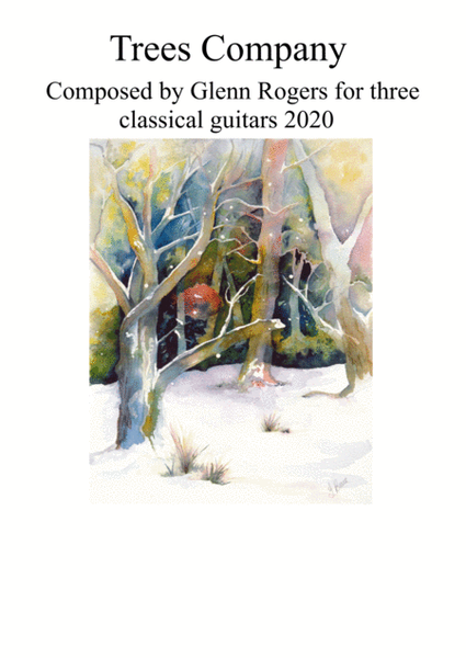 Trees Company for classical guitar trio image number null