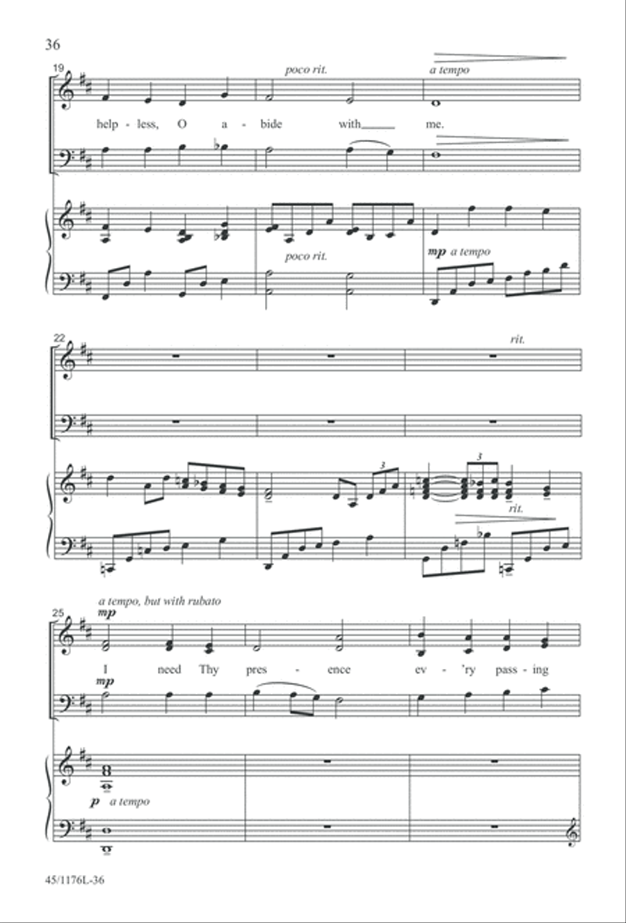 10 More Anthems for about 10 Singers 3-Part scores gallery preview page 36