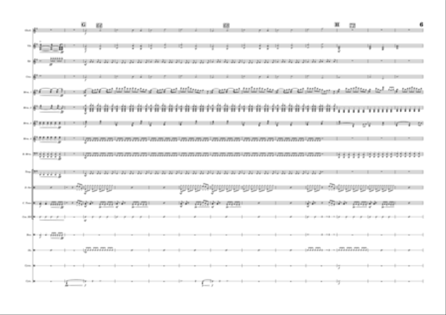 Aetn Away With Your Fairies (Humanity Version) Percussion Ensemble scores gallery preview page 6