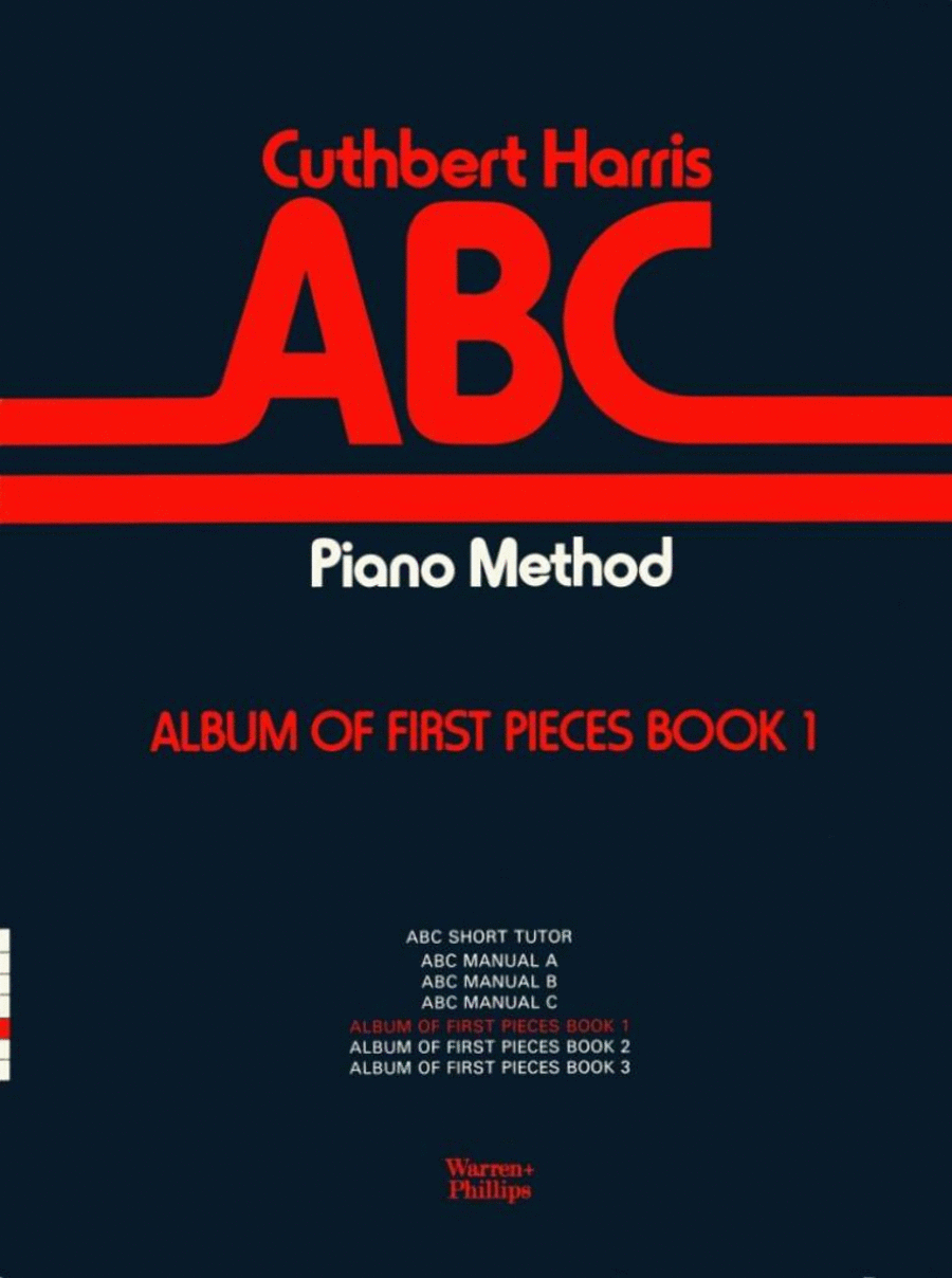 ABC Piano Method - Album Of First Pieces Book 1 Piano Method scores gallery preview page 1