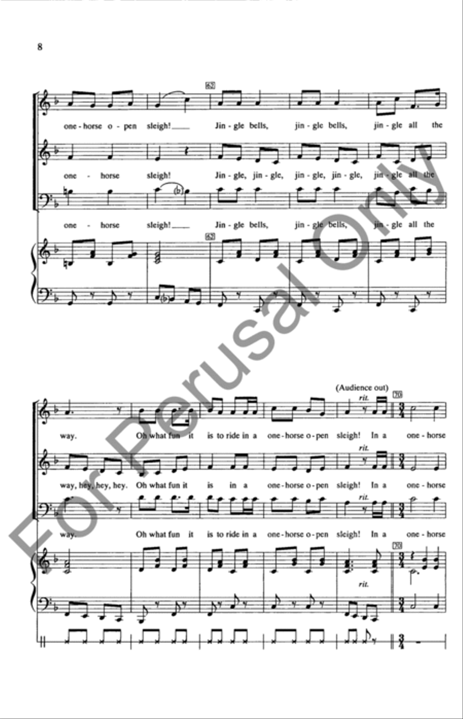 Sing Hey! Sing Ho! 3-Part scores gallery preview page 7