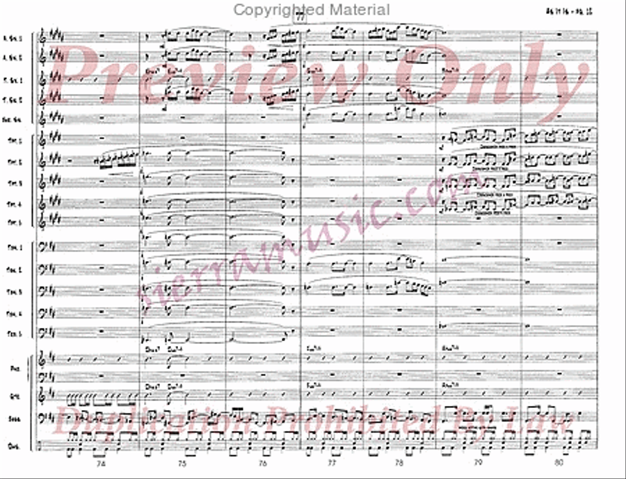 As It Is As It Is Jazz Ensemble scores gallery preview page 13