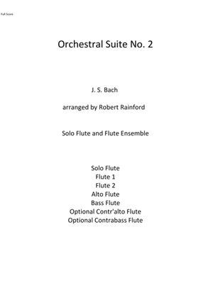 Book cover for Orchestral Suite no 2